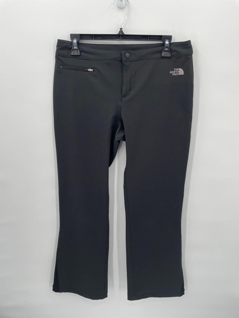 The North Face Black Outdoor Active Hiking Wide Leg Pants 32" inseam // 8